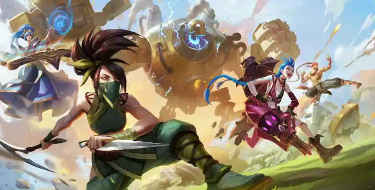 Sections for each Riot's titles