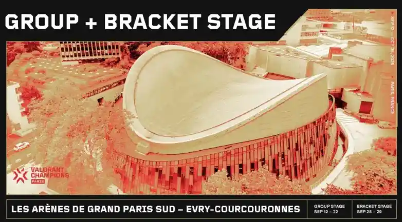 Group+bracket stage Valorant Championship Paris 2025.