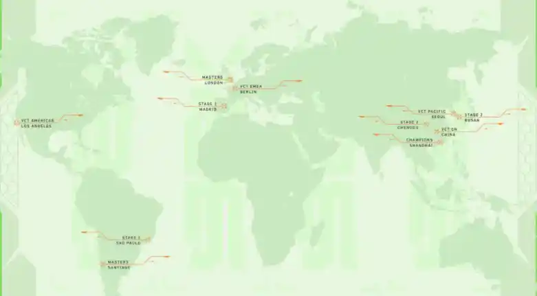 2026 VCT International Events Head to Three New Locations