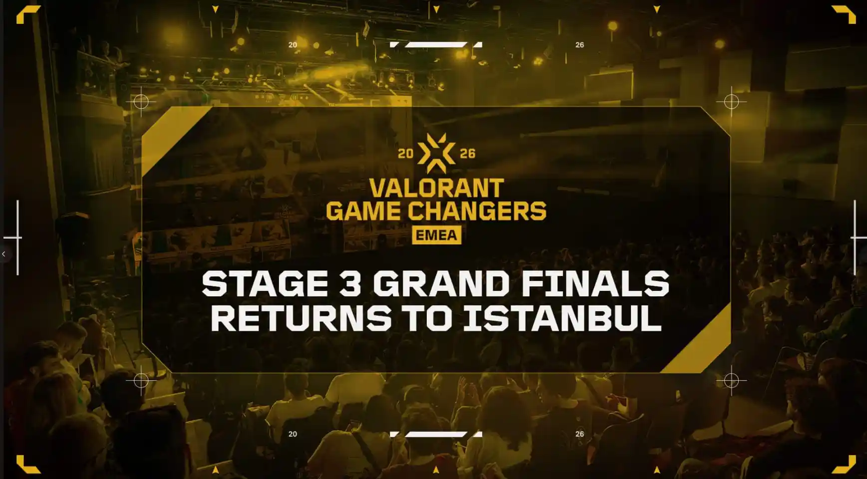 The 2026 Game Changers EMEA Finals in Istanbul