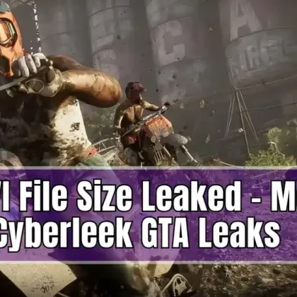 A leak regarding GTA 6 points to a 200 GB development build and new mechanics