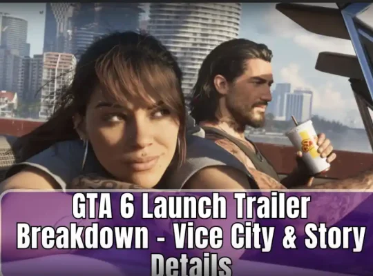 The trailer for GTA 6 showcases Vice City and the story of Jason and Lucía.