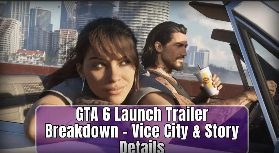 The trailer for GTA 6 showcases Vice City and the story of Jason and Lucía.